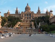 Palau Nacional, Barcelona  (c) Henk Melenhorst : Barcelona, Spanje